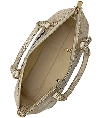 BRAHMIN Duxbury Fossilized Melbourne Satchel Bag