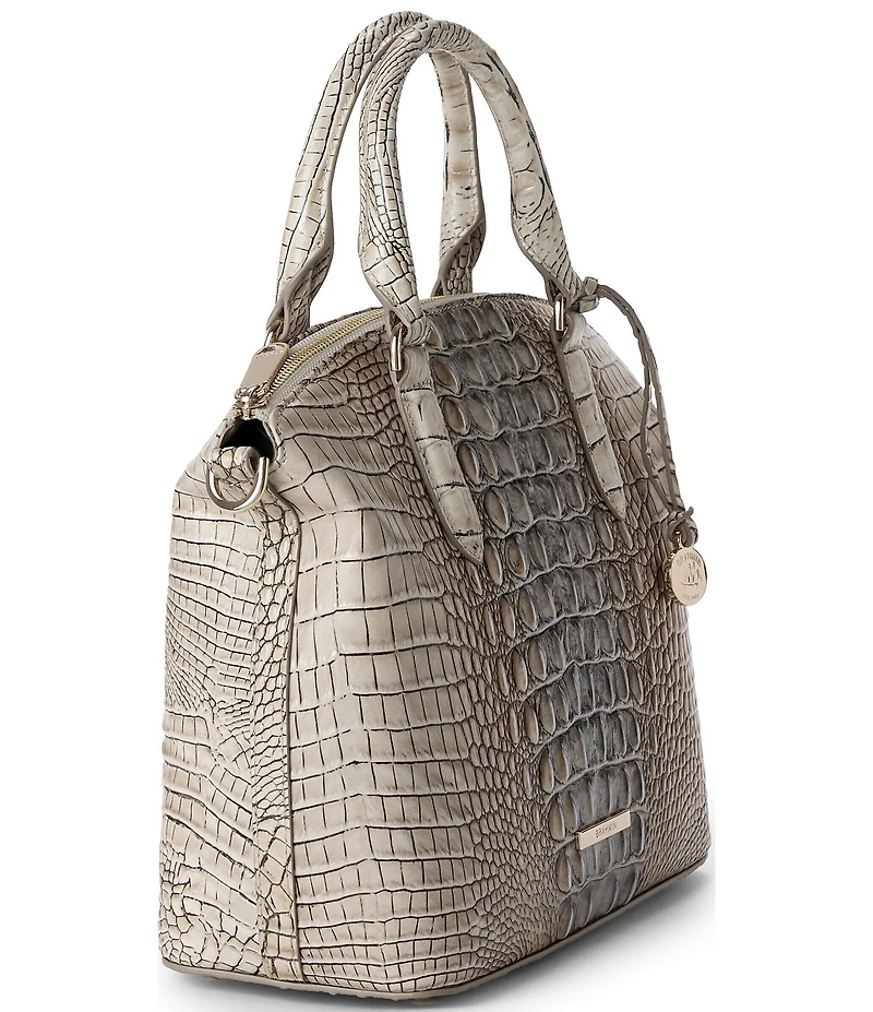 BRAHMIN Duxbury Fossilized Melbourne Satchel Bag