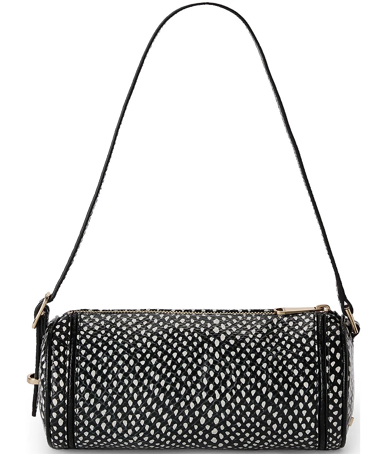 BRAHMIN Everlasting Glorieta Billie Barrel Snake Shoulder Bag