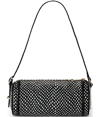 BRAHMIN Everlasting Glorieta Billie Barrel Snake Shoulder Bag