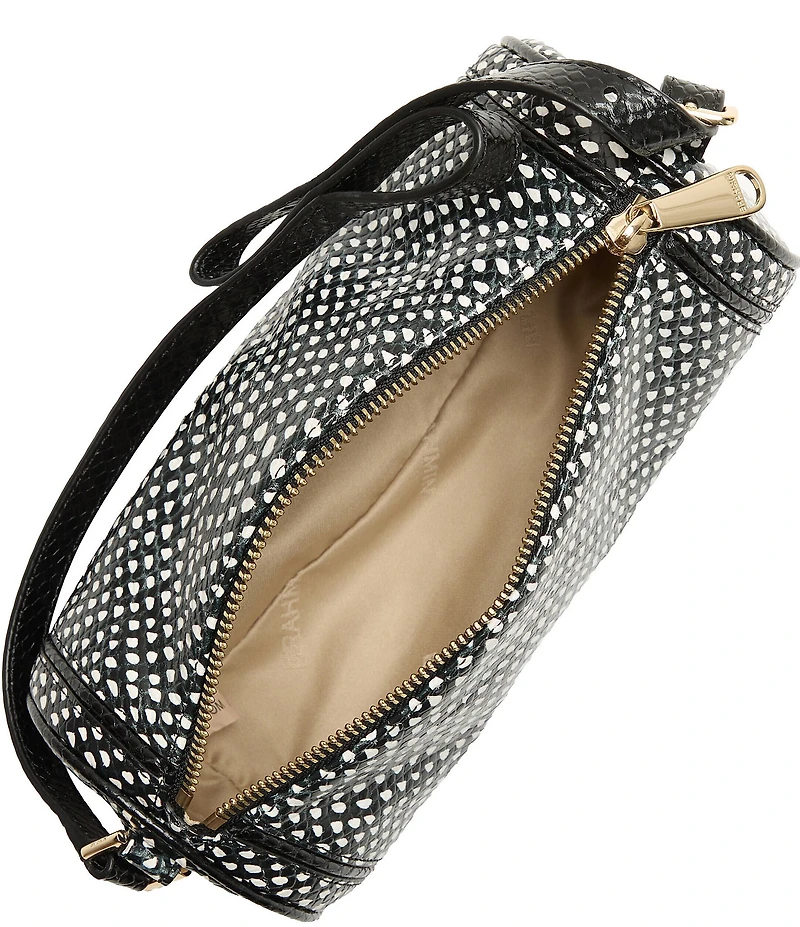BRAHMIN Everlasting Glorieta Billie Barrel Snake Shoulder Bag