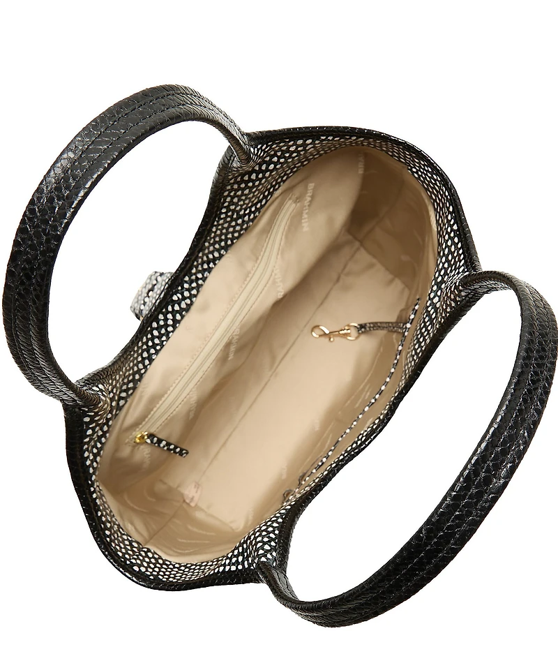 BRAHMIN Everlasting Glorieta Collection Melora Snake Tote Bag