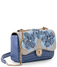 BRAHMIN Fleur Collection Rosa Crossbody Bag