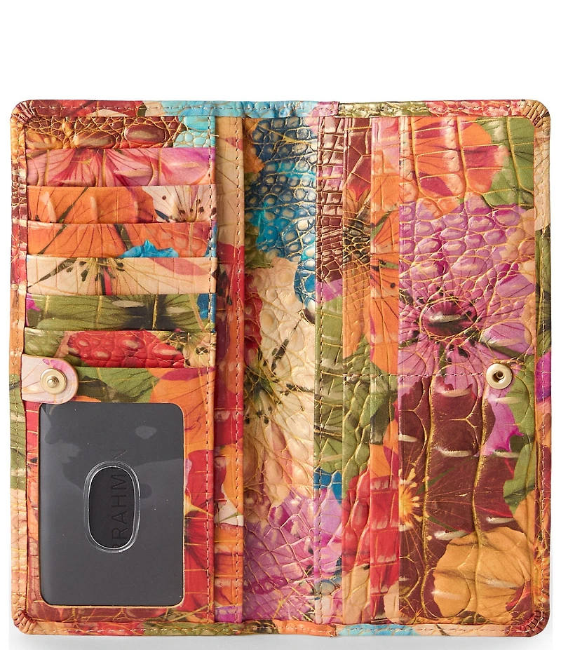 BRAHMIN Florita Melbourne Collection Ady Bifold Wallet
