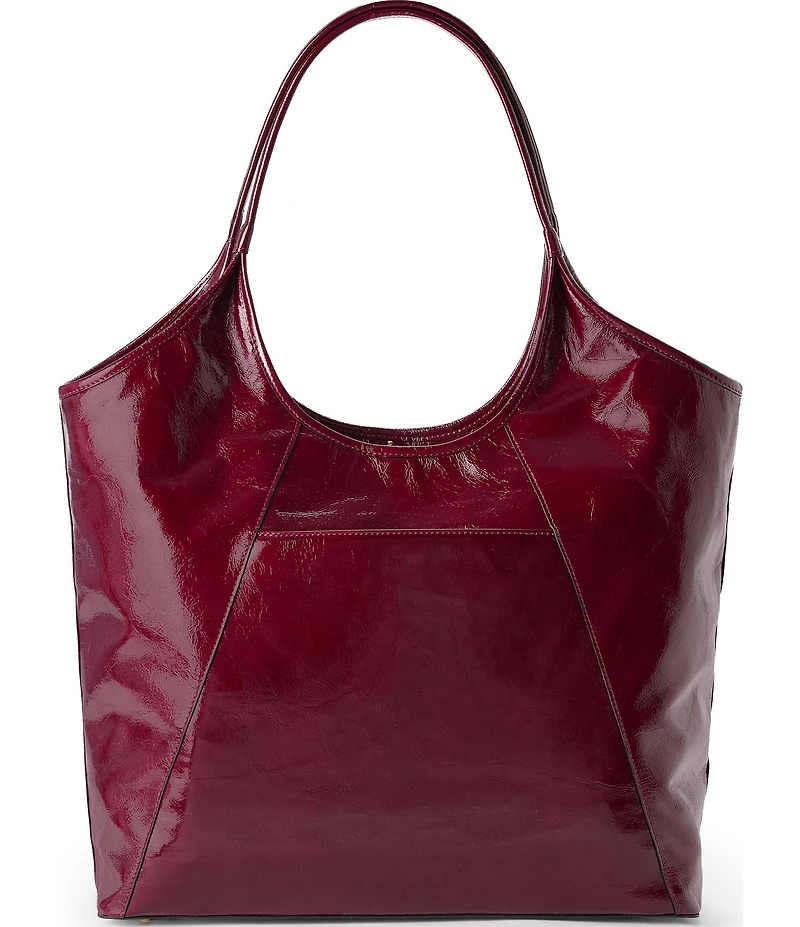 BRAHMIN Galloway Collection Cherry Lacquer Iona Tote Bag