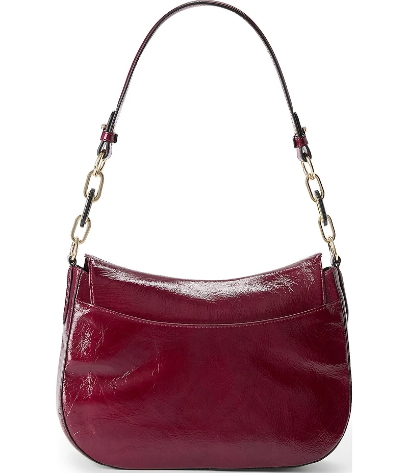 BRAHMIN Galloway Collection Cherry Lacquer Kristin Shoulder Bag