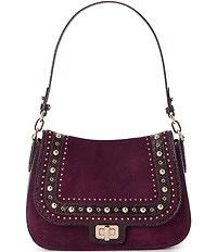 BRAHMIN Glasgow Collection Heroic Purple Kristin Shoulder Bag