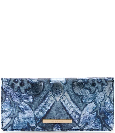 BRAHMIN Grazioso Collection Blue Ady Wallet