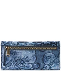 BRAHMIN Grazioso Collection Blue Ady Wallet