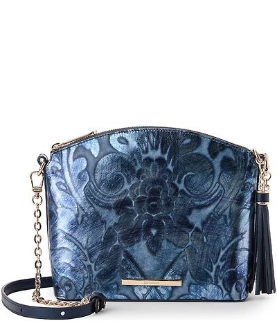 BRAHMIN Grazioso Collection Mini Duxbury Floral Crossbody Bag