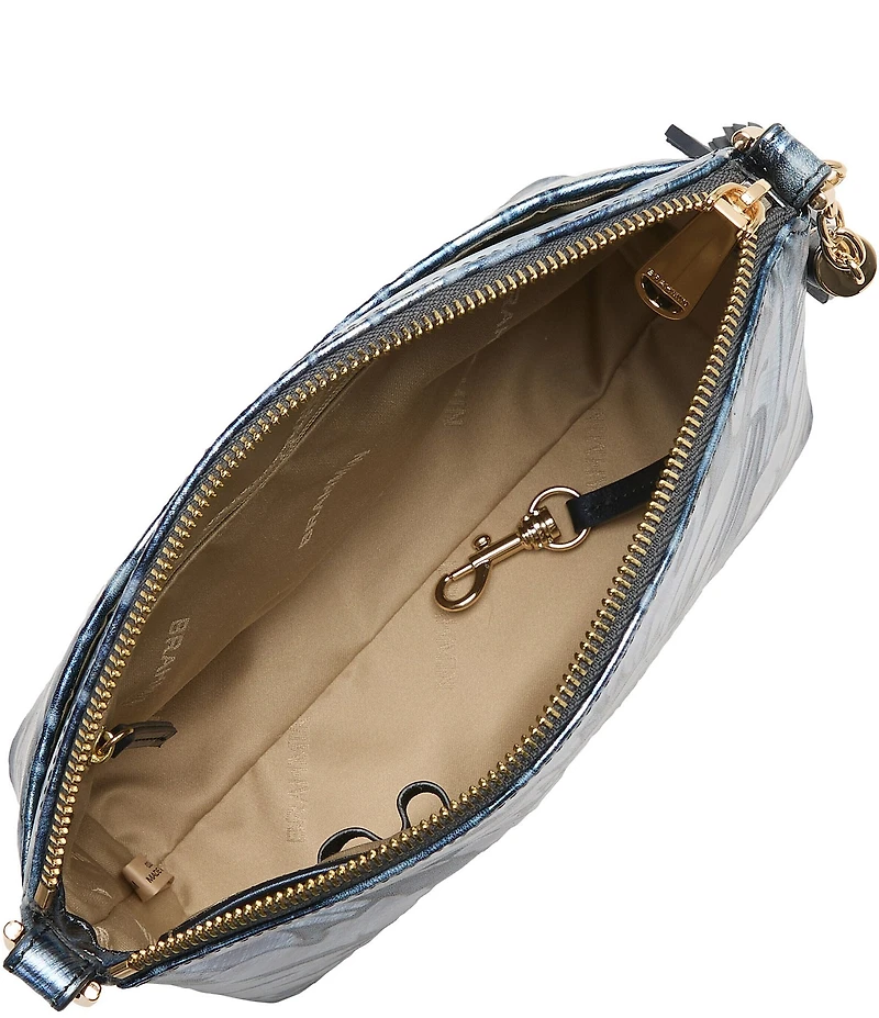 BRAHMIN Grazioso Collection Mini Duxbury Floral Crossbody Bag