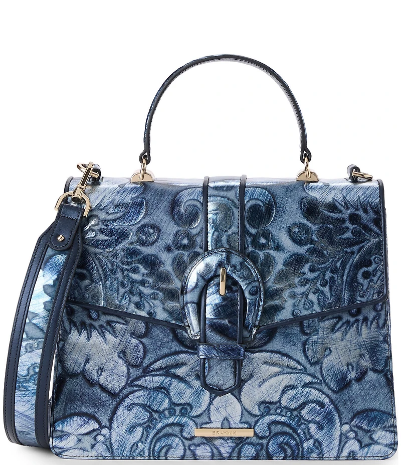 BRAHMIN Grazioso Collection Gabriella Satchel Bag