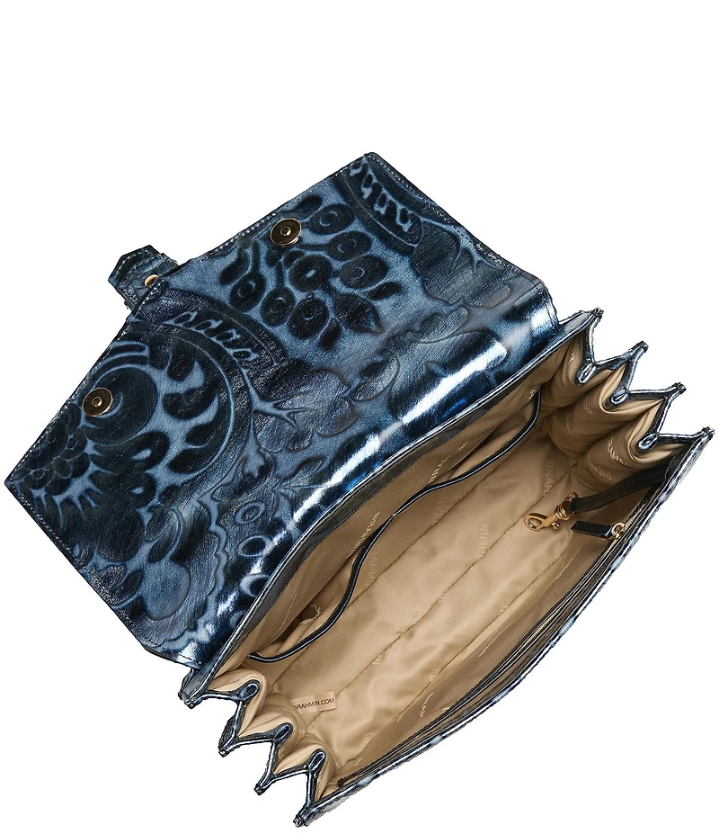 BRAHMIN Grazioso Collection Gabriella Satchel Bag