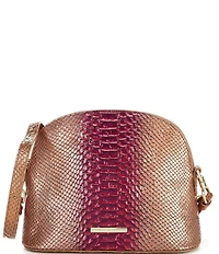 BRAHMIN Harkness Collection Small Georgina Pomegranate Crossbody Bag