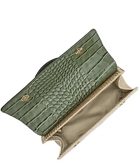 BRAHMIN Hawthorn Collection Genie Fold Buckle Crossbody Bag