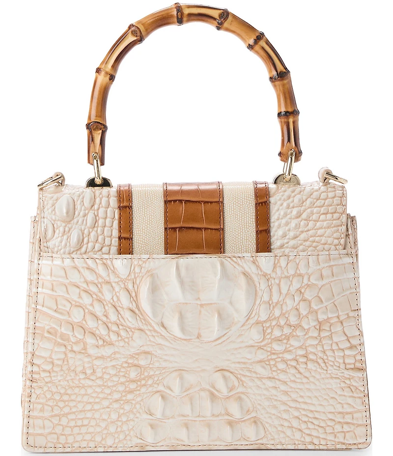 BRAHMIN Helm Collection Mod Small Hallie Satchel Bag