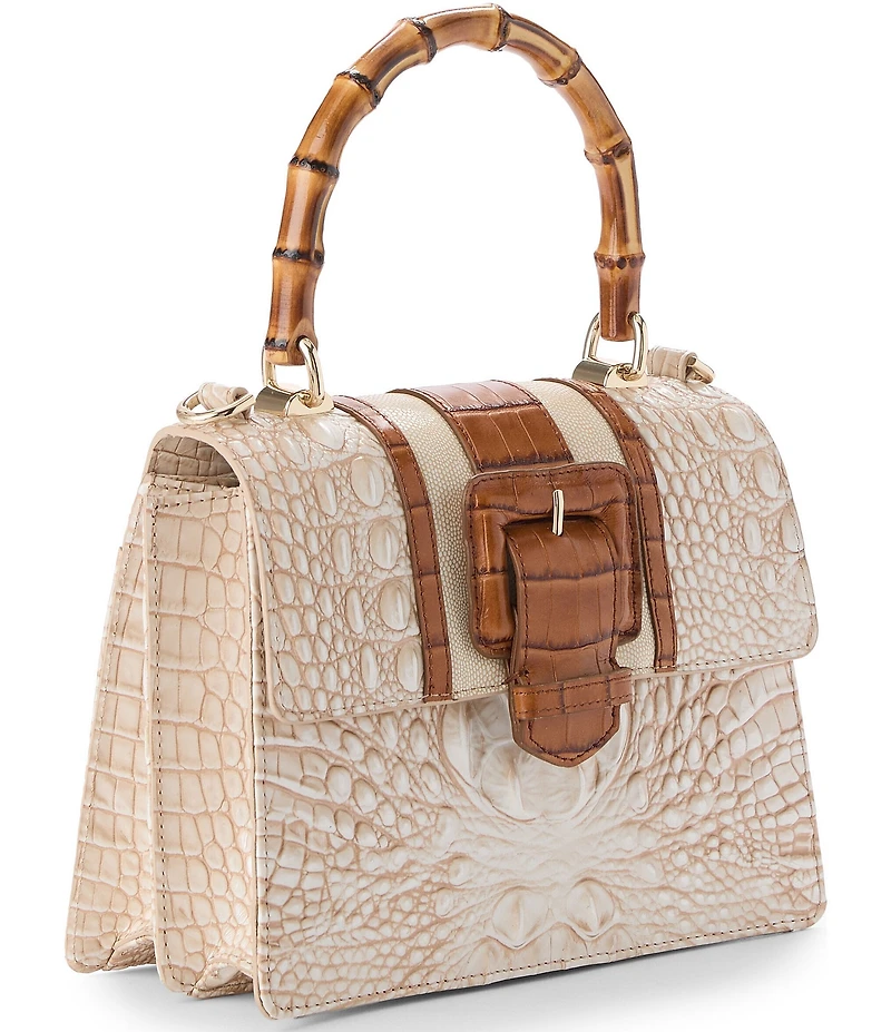 BRAHMIN Helm Collection Mod Small Hallie Satchel Bag