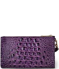 BRAHMIN Heroic Purple Daisy Wristlet