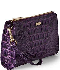 BRAHMIN Heroic Purple Daisy Wristlet