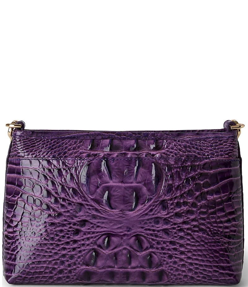 BRAHMIN Heroic Purple Melbourne Vida Crossbody Bag