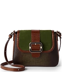 BRAHMIN Highgate Collection Gianna Flap Crossbody Bag