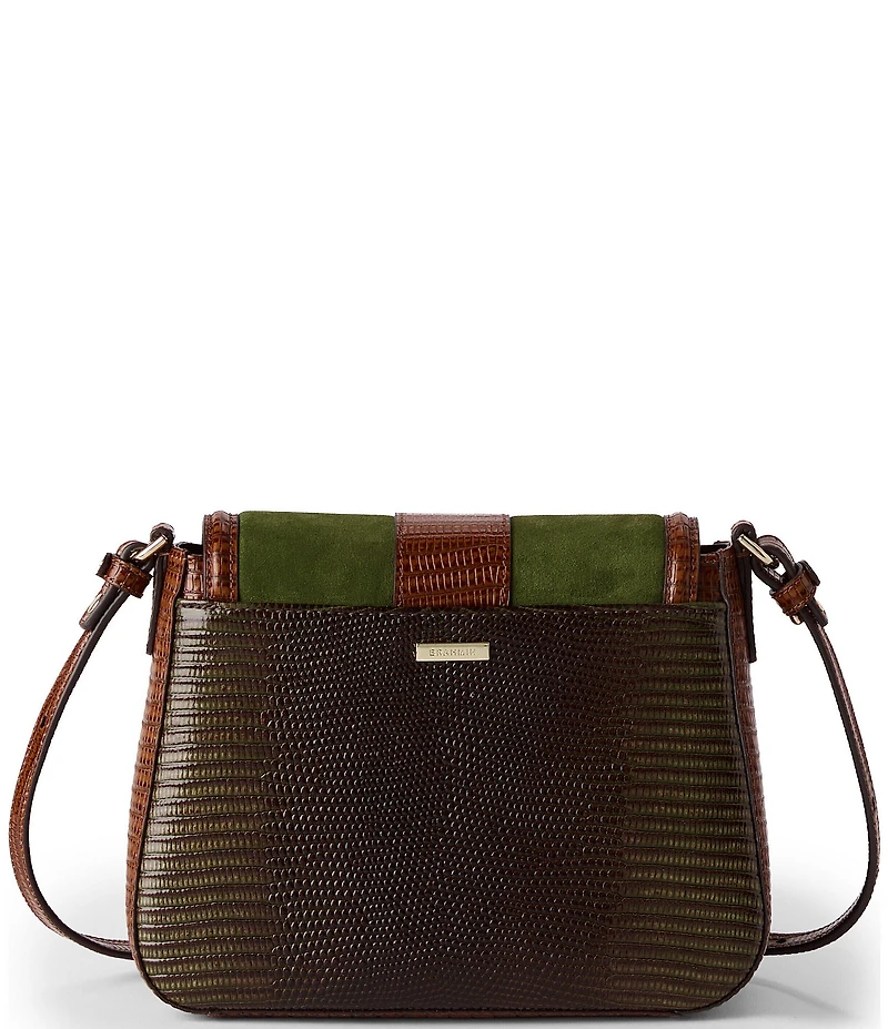 BRAHMIN Highgate Collection Gianna Flap Crossbody Bag