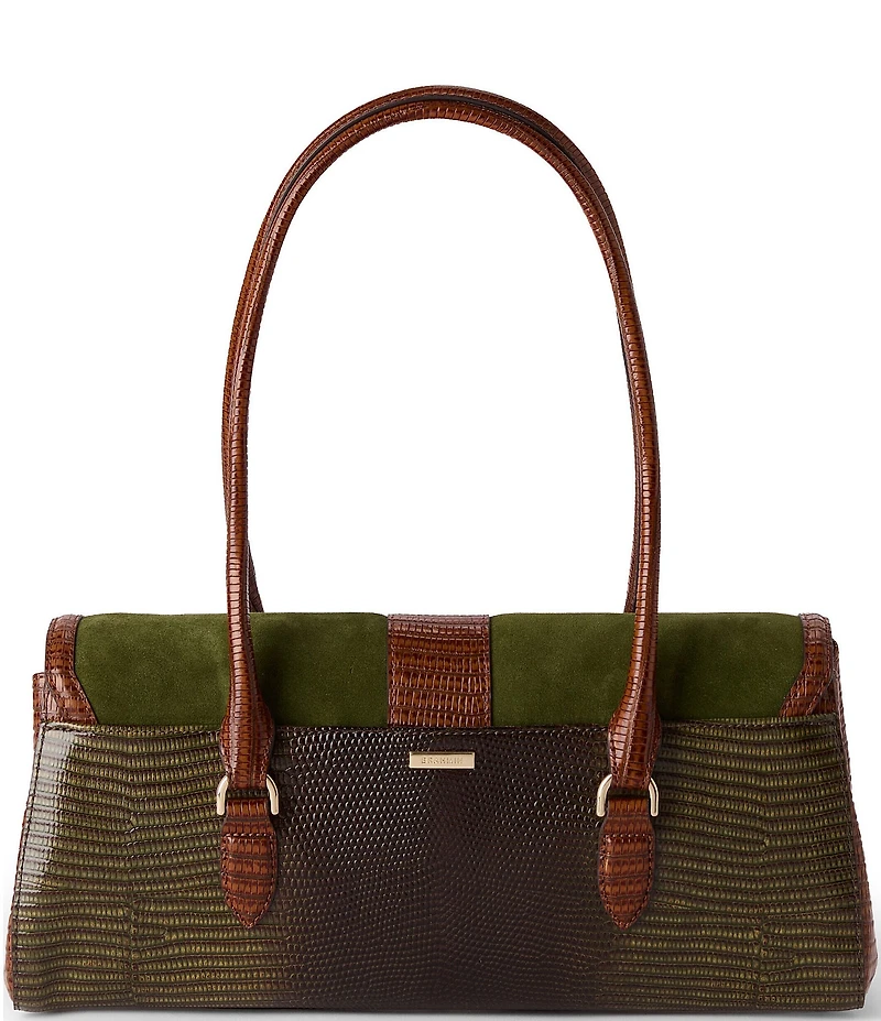 BRAHMIN Highgate Collection Dayan East-West Satchel Bag