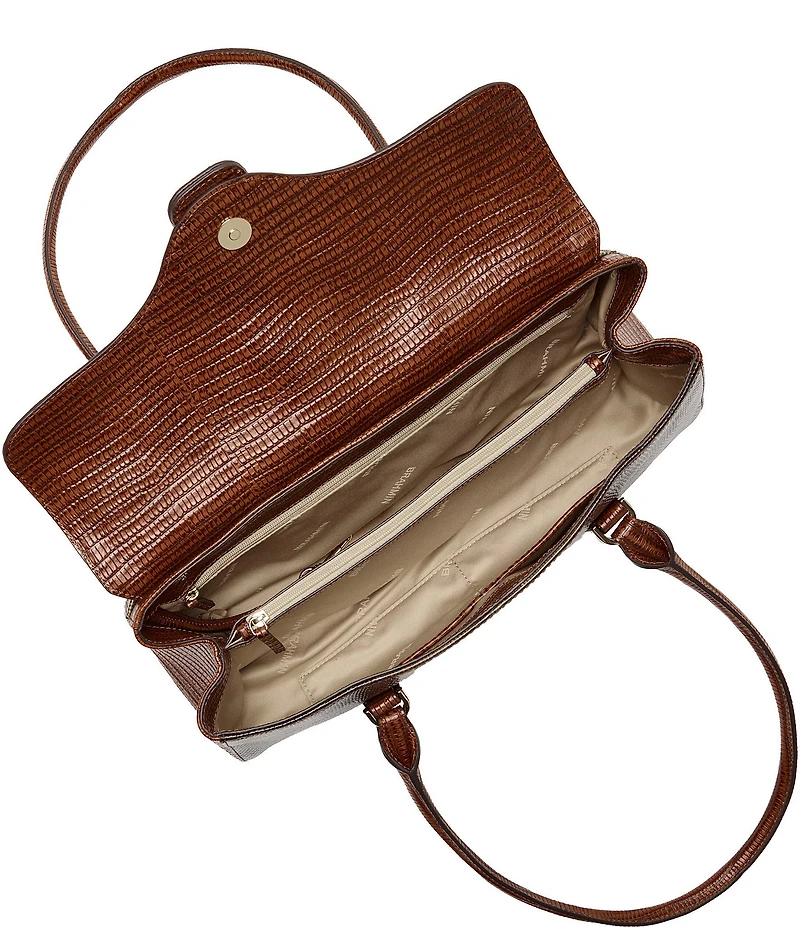 BRAHMIN Highgate Collection Dayan East-West Satchel Bag