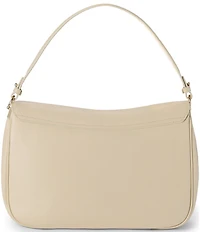 BRAHMIN Ivory Basel Collection Jolene Oversized Slouchy Shoulder Bag