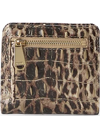 BRAHMIN Jane Melbourne Collection Ocelot Animal Print Bifold Wallet