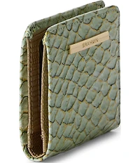 BRAHMIN Jane Snake Embossed Leather Bifold Wallet