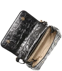 BRAHMIN Jenah Black Castle View E/W Crossbody Bag
