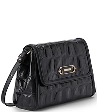 BRAHMIN Jenah Black Castle View E/W Crossbody Bag