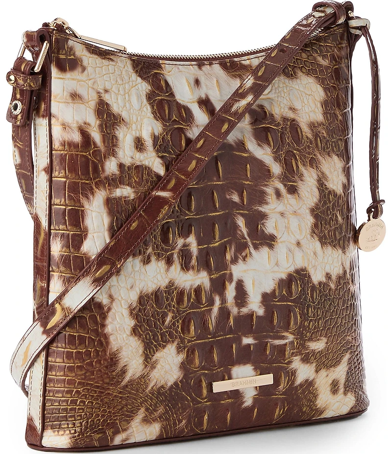 BRAHMIN Katie Summer Rodeo Cow Print Crossbody Bag