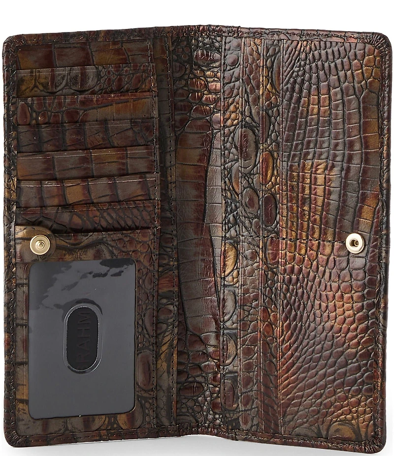 BRAHMIN Keepsake Collection Fall Tortoise Ady Wallet