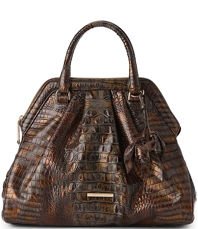 BRAHMIN Keepsake Collection Audrey Rose Satchel Bag