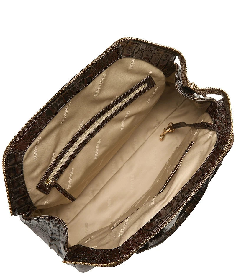 BRAHMIN Keepsake Collection Audrey Rose Satchel Bag