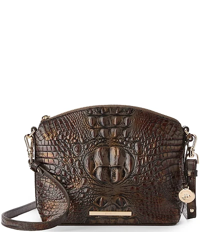 BRAHMIN Keepsake Collection Fall Tortoise Mini Duxbury Crossbody Bag