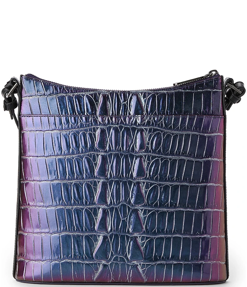 BRAHMIN Kingstone Collection Katie Metallic Ombre Crossbody Bag
