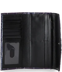 BRAHMIN Kingstone Collection Veronica Heroic Purple Wallet