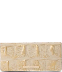 BRAHMIN Legacy Champagne Orinoco Ady Wallet