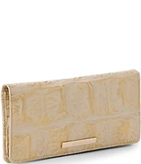BRAHMIN Legacy Champagne Orinoco Ady Wallet