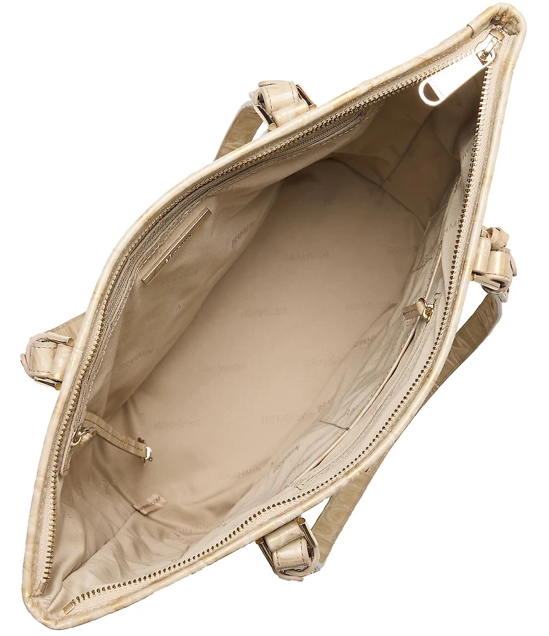BRAHMIN Legacy Champagne Orinoco Asher Tote Bag