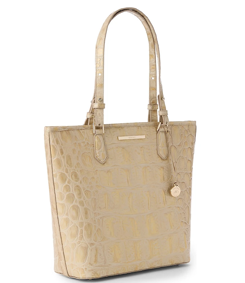 BRAHMIN Legacy Champagne Orinoco Asher Tote Bag