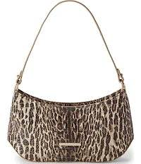 BRAHMIN Lilibeth Melbourne Collection Ocelot Animal Print Shoulder Bag