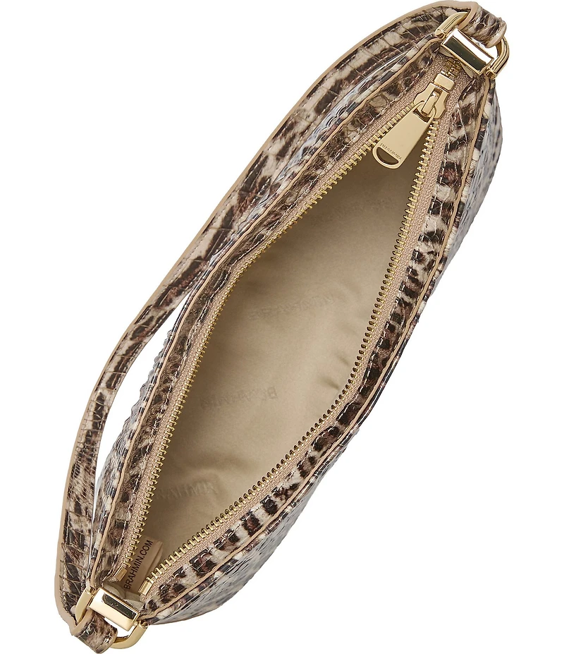 BRAHMIN Lilibeth Melbourne Collection Ocelot Animal Print Shoulder Bag