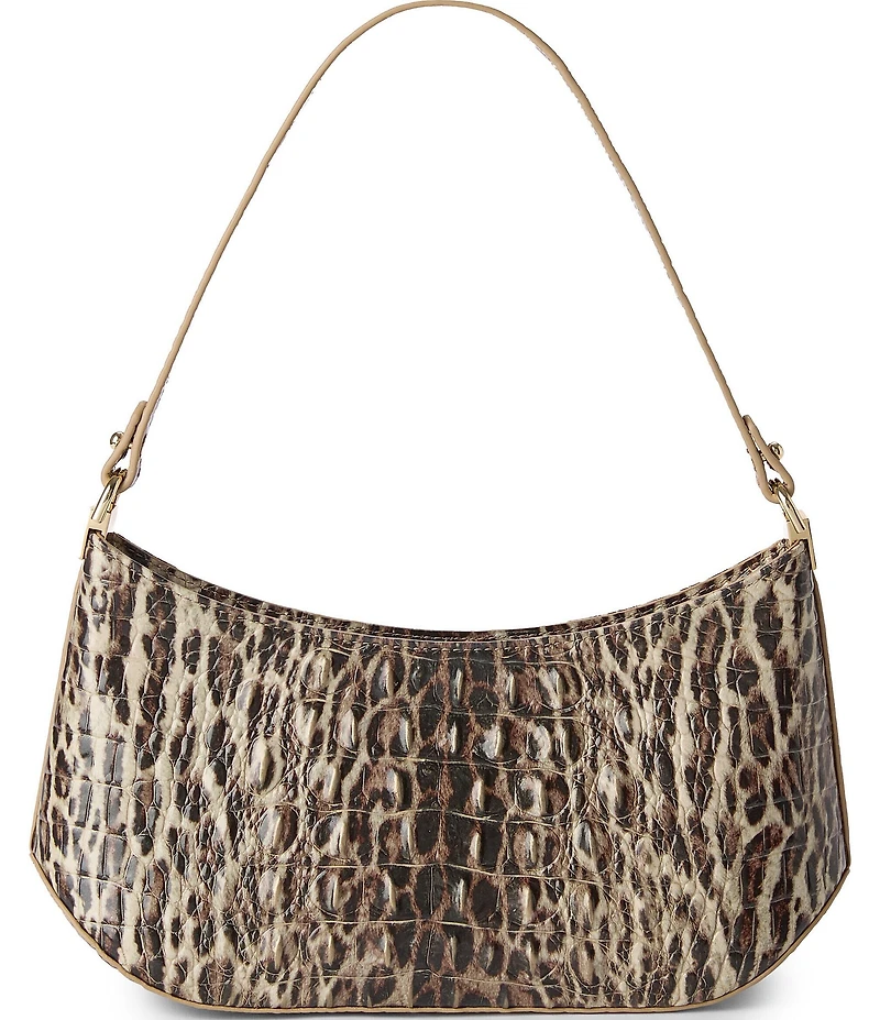 BRAHMIN Lilibeth Melbourne Collection Softscape Animal Print Shoulder Bag