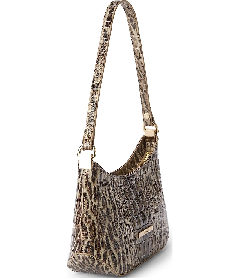 BRAHMIN Lilibeth Melbourne Collection Softscape Animal Print Shoulder Bag