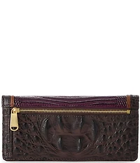 BRAHMIN Lizard Tri-Texture Collection Multi Ady Wallet