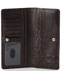 BRAHMIN Lizard Tri-Texture Collection Multi Ady Wallet